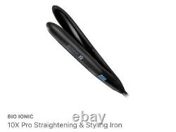 Bio Ionic 10x Pro 1 inch Styling Iron with Free Hair Product Gift Valued Over $50