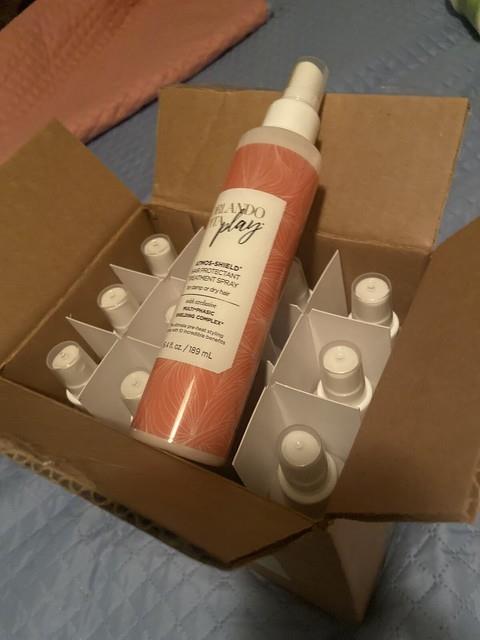 Box Of 12 Orlando Pita Play Atmos Shield Thermal Heat Protection Spray Newithbox
