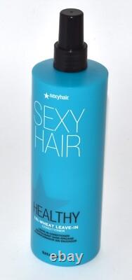 Box of 12 Sexy Hair Healthy Tri-Wheat Leave-In Conditioner, 16.9 fl oz New