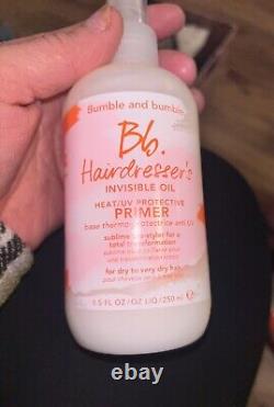 Brand New bumble and bumble Shampoo Conditioner & Styling Products Full Size