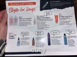 Brand New bumble and bumble Shampoo Conditioner & Styling Products Full Size