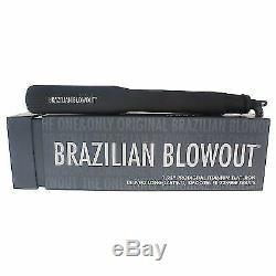 Brazilian Blowout Model 11T22 Prodigital Titanium Flat Iron, Grey 1.25