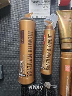 Brazilian Blowout Professional Original Solution FULL KIT SET STEP 1- 2- 3 +++