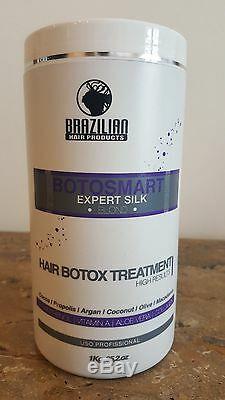 Brazilian BotoSmart Expert Silk Blond Hair with Macadamia Multi Size 1 Kilo, 250 ML