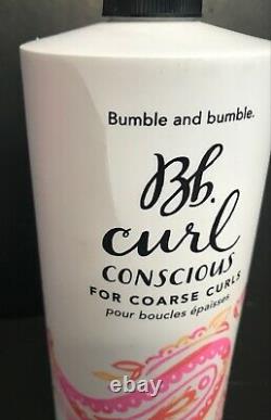 Bumble And Bumble Curl Conscious Calming Creme Cream For Coarse Curls 33.8 Fl Oz