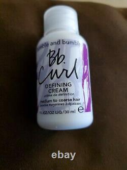Bumble Bumble BB Curl Defining Creme Hair Cream 1 oz med to coarse hair new