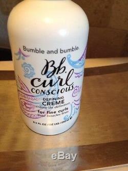 Bumble and Bumble Curl Conscious Defining Creme 8.5 oz UNISEX RARE