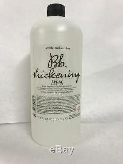 Bumble and Bumble Thickening Spray Pre-Styler 33.8 Ounces New