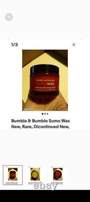 Bumble and bumble sumo wax