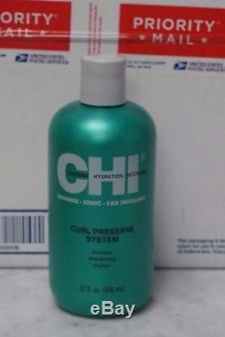 CASE OF 12 Chi Curl Preserve System Shampoo. 12 oz. NEW. FREE SHIPPING