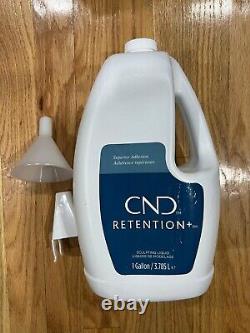 CND Retention+ Sculpting Liquid 1 Gallon / 3785 mL Superior Adhesion New Look