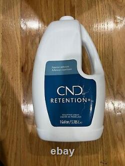 CND Retention+ Sculpting Liquid 1 Gallon / 3785 mL Superior Adhesion New Look