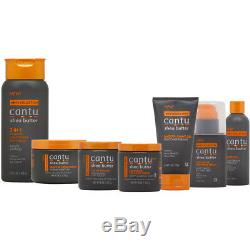 Cantu Men's Collection Hair and Shaving Care 7-pieces Set withFree Nail File