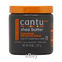 Cantu Men's Collection Hair and Shaving Care 7-pieces Set withFree Nail File