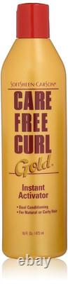Care Free Curl Gold Instant Activator, for Natural and Curly Hair, Softens And