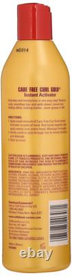Care Free Curl Gold Instant Activator, for Natural and Curly Hair, Softens And