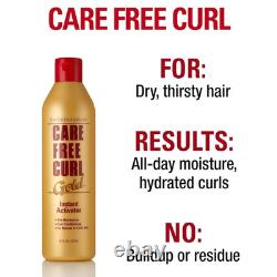 Care Free Curl Gold Instant Activator, for Natural and Curly Hair, Softens And