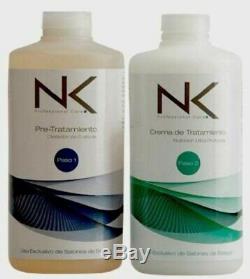 Cirugía Capilar Con Keratina Nk Professional Care Pasos 1y2 450ml