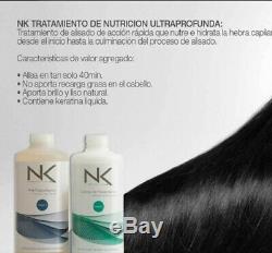 Cirugía Capilar Con Keratina Nk Professional Care Pasos 1y2 450ml