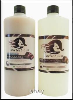 Cirugia Capilar Perfect Liss Chocolate Kit 2 Pasos