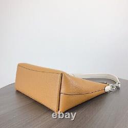 Coach CT850 Laurel Shoulder Bag In Colorblock IN Light Saddle Multi