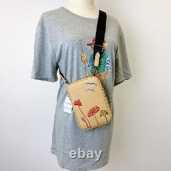 Coach CU543 Coach X Observed By Us Aden Crossbody Bag IN Tan Multi