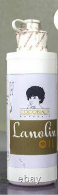 Cocoblack-Curling Custard, Coconut Leave In, Hair Growth, Lanolin Oil&Styling Gel