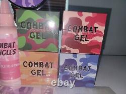 Combat Hair gel minis & detangle spray bundle with SWAG