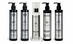 Complete Curly Hair Products Set by Royal Locks Two Curl Creams Curling Spray or
