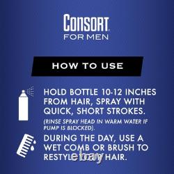 Consort for Men Unscented Extra Hold Non-aerosol Hair Spray 8 Oz(pack of 12) Consort for Men Unscented Extra Hold Non-aerosol Hair Spray 8 Oz(pack of 12)