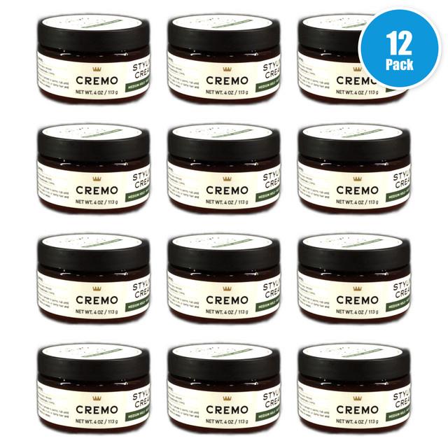 Cremo Styling Cream Medium Hold Shine 4oz Pack Of 12 New