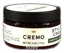 Cremo Styling Cream Medium Hold Shine 4oz Pack of 12 New