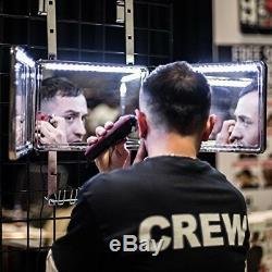 Cut You Own Hair 3 Way Mirrored LED Lighted System