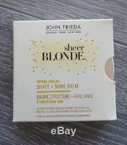 DISCONTINUED John Frieda Sheer Blonde SPUN GOLD Shaping Highlighting Shine Balm