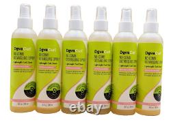 DevaCurl No-Comb Detangling Spray 8 Oz Pack of 6