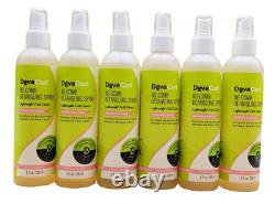 DevaCurl No-Comb Detangling Spray 8 Oz Pack of 6