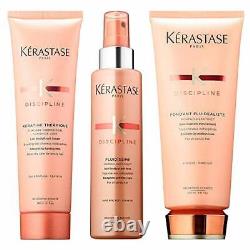 Discipline Set of 3 for Frizzy Hair Includes Discipline Keratine Thermique 5.1 O
