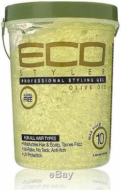 ECO Styler Professional Styling Gel, Olive Oil, Max Hold 80 oz