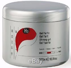 Echosline H3 Styling Strong Gel 500 ml. / 16.9 oz. (Group of 12)