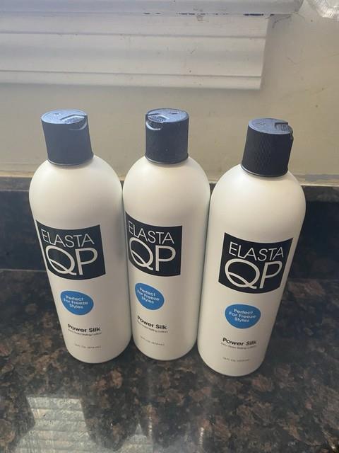 Elasta Qp Feels Like Silk Liquid Styling Gel 8 Fl Oz Each Lot 3 Bottles New
