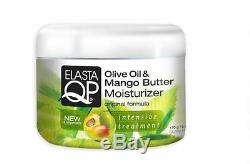 Elasta QP Olive Oil and Mango Butter Moisturizer for Unisex, 6 Ounce
