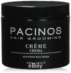 FREE 2-DAY Pacinos Styling Grooming Matte Men Hair 4oz Wax Pomade Gel Spike