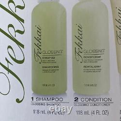 Fekkai Glossing Styling Creme Cream 2 oz Kit Shampoo Conditioner Discontinued