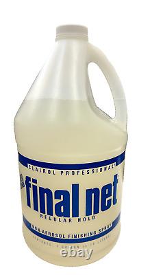 Final Net REGULAR HOLD Non-Aerosol Finishing Spray Lower Alcohol 1 Gallon/128 OZ