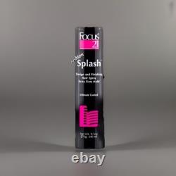 Focus 21 Fashion Splash Ultimate Control Finishing Hair Spray, 9.5oz, Brand New