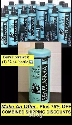 Focus 21 SEA PLASMA All Purpose Spray 32 oz Skin Hair RARE SeaPlasma NaPCA HTF