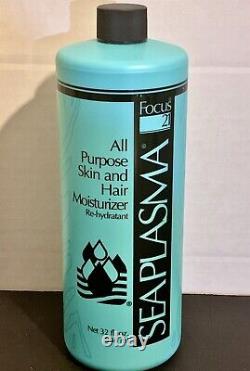 Focus 21 SEA PLASMA All Purpose Spray 32 oz Skin Hair RARE SeaPlasma NaPCA HTF