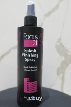 Focus 21 Splash Finishing Spray BRAND NEW! RARE! 12 Fl Oz OLD FORMULA