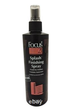 Focus 21 Splash Finishing Spray Ultimate Control 12 oz Bottle NEW OLD STOCK HTF Focus 21 Splash Finishing Spray Ultimate Control 12 oz Bottle NEW OLD STOCK HTF