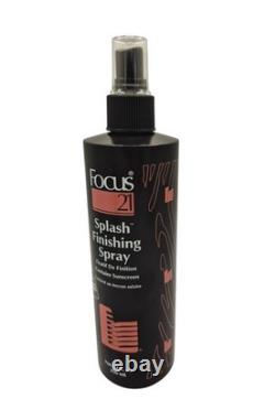 Focus 21 Splash Finishing Spray Ultimate Control 12 oz Bottle NEW OLD STOCK HTF Focus 21 Splash Finishing Spray Ultimate Control 12 oz Bottle NEW OLD STOCK HTF